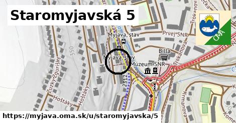 Staromyjavská 5, Myjava