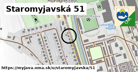 Staromyjavská 51, Myjava