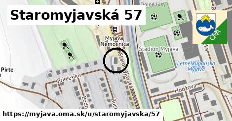 Staromyjavská 57, Myjava