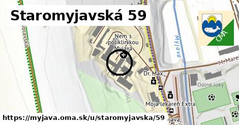 Staromyjavská 59, Myjava