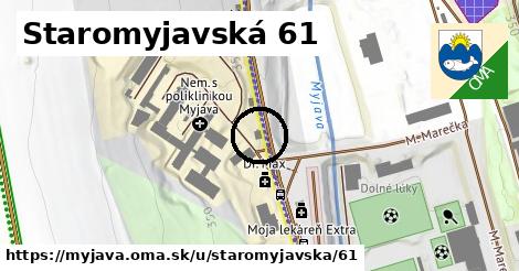 Staromyjavská 61, Myjava