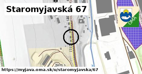 Staromyjavská 67, Myjava