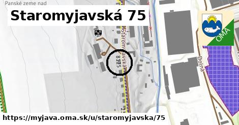 Staromyjavská 75, Myjava