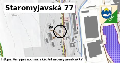 Staromyjavská 77, Myjava