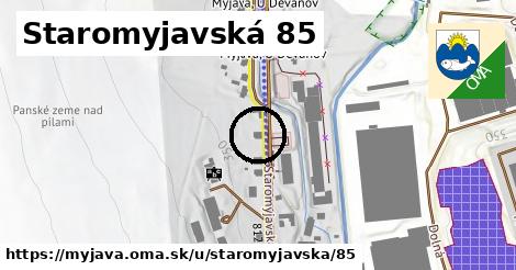 Staromyjavská 85, Myjava