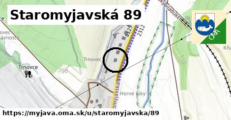 Staromyjavská 89, Myjava