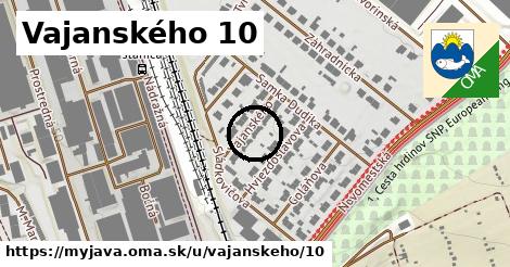 Vajanského 10, Myjava