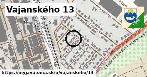 Vajanského 13, Myjava