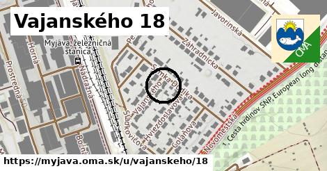 Vajanského 18, Myjava