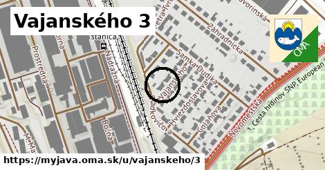 Vajanského 3, Myjava