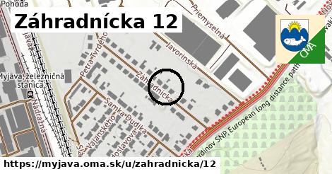 Záhradnícka 12, Myjava