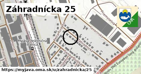 Záhradnícka 25, Myjava