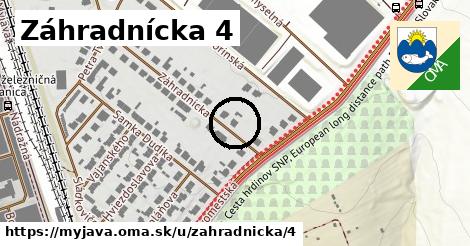 Záhradnícka 4, Myjava