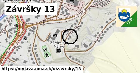 Závršky 13, Myjava