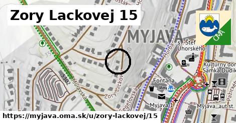 Zory Lackovej 15, Myjava