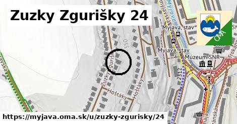 Zuzky Zgurišky 24, Myjava