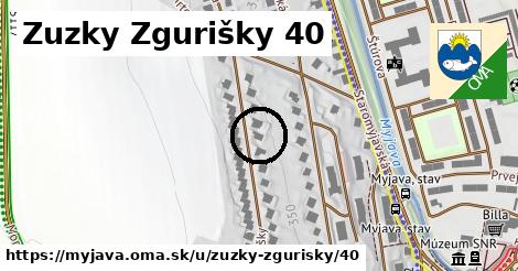 Zuzky Zgurišky 40, Myjava