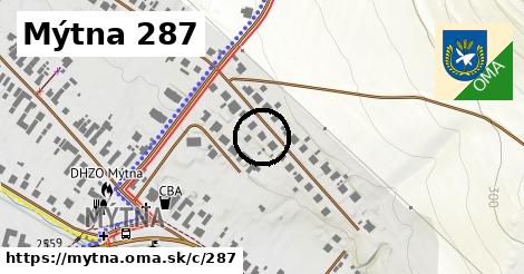 Mýtna <span class="supisne">287</span>