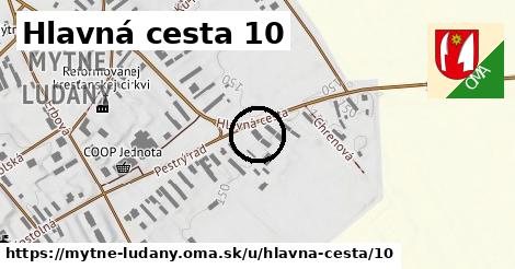 Hlavná cesta 10, Mýtne Ludany