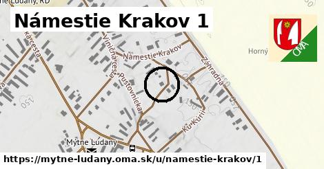 Námestie Krakov 1, Mýtne Ludany