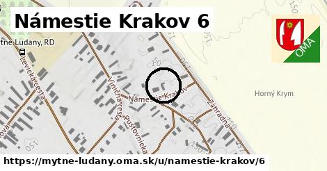 Námestie Krakov 6, Mýtne Ludany