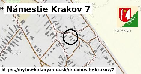 Námestie Krakov 7, Mýtne Ludany