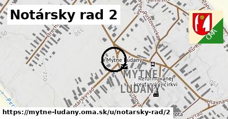 Notársky rad 2, Mýtne Ludany