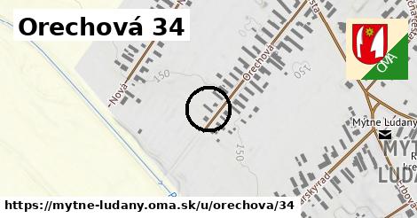 Orechová 34, Mýtne Ludany