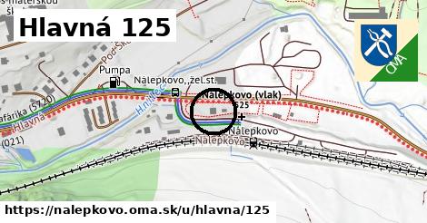 Hlavná 125, Nálepkovo