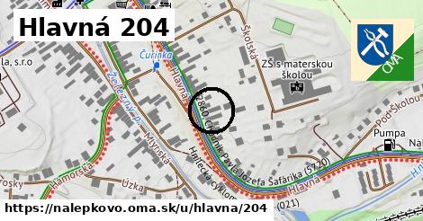 Hlavná 204, Nálepkovo