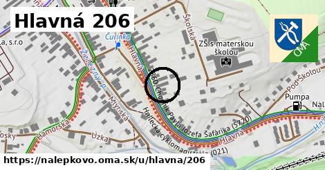 Hlavná 206, Nálepkovo