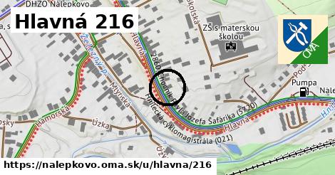 Hlavná 216, Nálepkovo