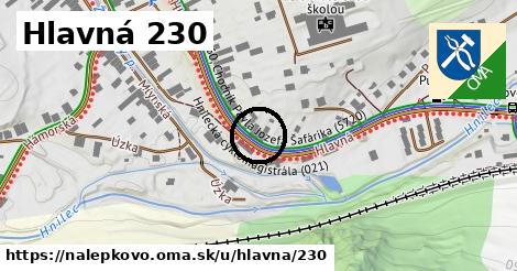 Hlavná 230, Nálepkovo