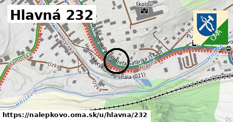 Hlavná 232, Nálepkovo