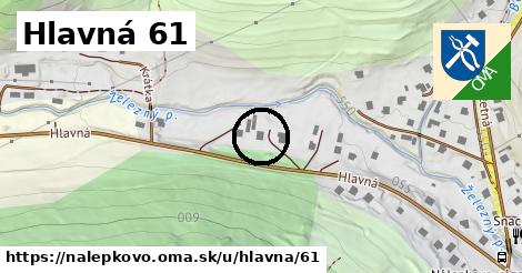 Hlavná 61, Nálepkovo