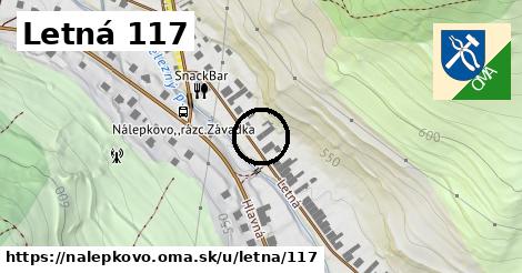 Letná 117, Nálepkovo