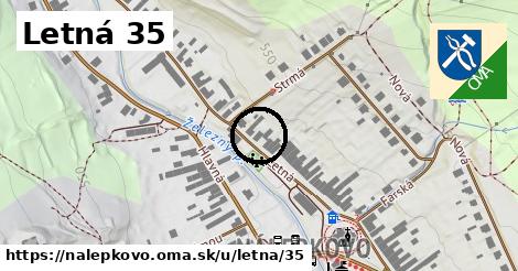 Letná 35, Nálepkovo