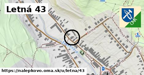 Letná 43, Nálepkovo