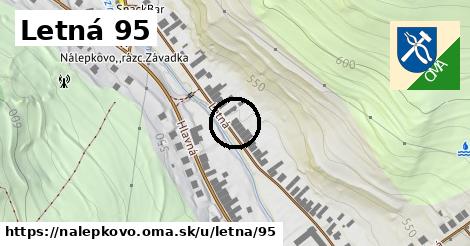 Letná 95, Nálepkovo