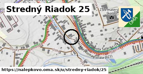 Stredný Riadok 25, Nálepkovo