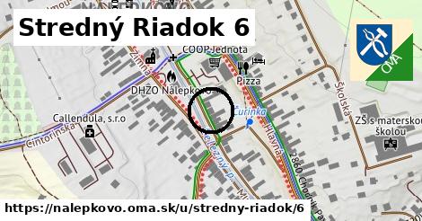 Stredný Riadok 6, Nálepkovo