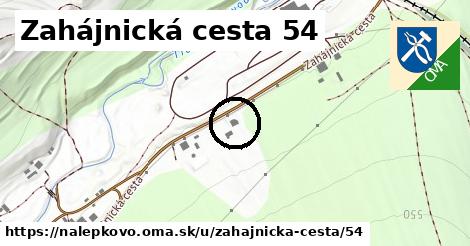 Zahájnická cesta 54, Nálepkovo