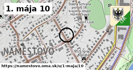 1. mája 10, Námestovo