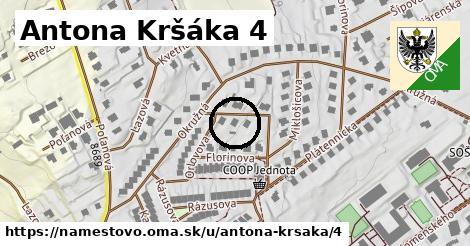 Antona Kršáka 4, Námestovo