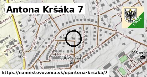 Antona Kršáka 7, Námestovo