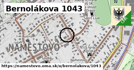 Bernolákova 1043, Námestovo