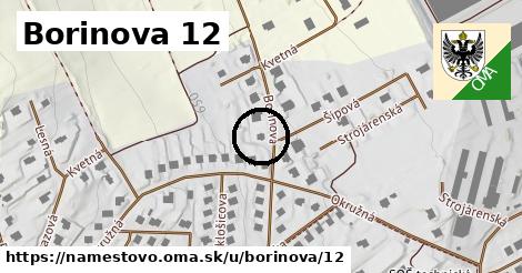 Borinova 12, Námestovo