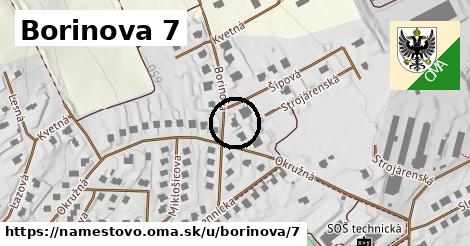 Borinova 7, Námestovo