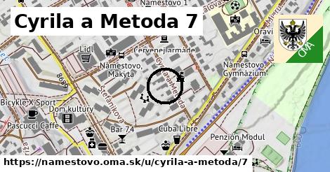 Cyrila a Metoda 7, Námestovo