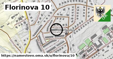 Florinova 10, Námestovo